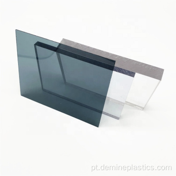Folha de policarbonato sólido de plástico profissional para janelas